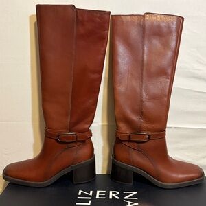 Naturalizer Terra cotta new in box knee high boots